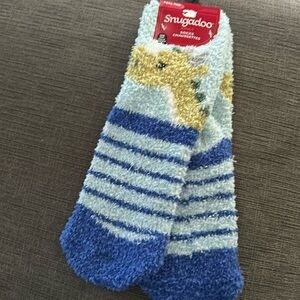 Snugadoo Adult Cozy Dragon socks - one size NWT